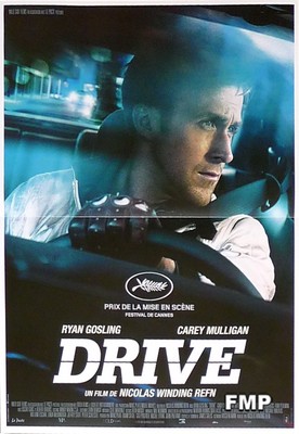 ANTRIEB - RYAN GOSLING / WINDING REFN - AUTO - ORIGINAL KLEINES FRANZÖSISCHES...