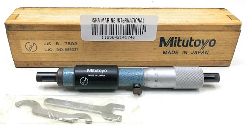 Mitutoyo JIS B 7502 Micrometer Made In Japan