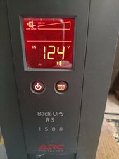 APC Back-UPS RS 1500 Battery Backup BR1500LCD - No Battery