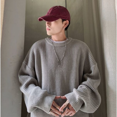 Men Sweater Knit Jumper Knitwear Top Pullover Round Neck Men Sweater Knit Jumper Knitwear Top Pullover Round Neck