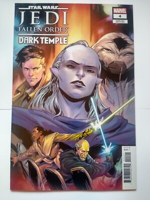 Marvel Star Wars Jedi Fallen Order Dark Temple 3 Variant cover 1:10 2019