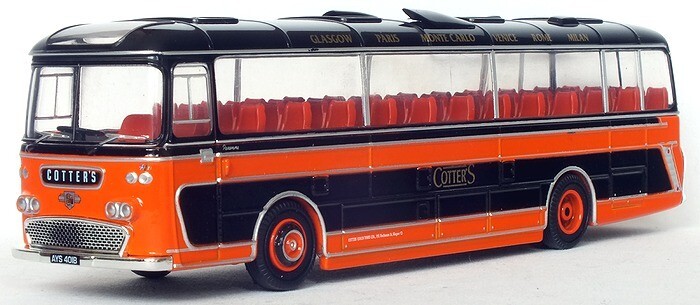 OXFORD OMNIBUS COTTER'S GLASGOW PLAXTON PANORAMA 1 76PAN003