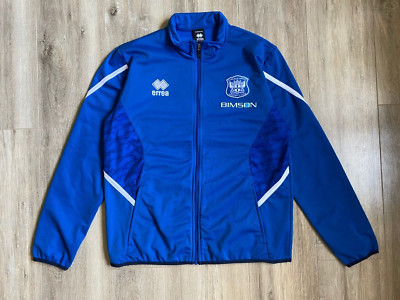 Carlisle United Fußball Jacke Training Soccer England Errea Größe M
