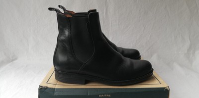 AIGLE Chelsea Boots Stiefeletten Herren EUR UK 3/4 Leder