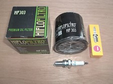 Yamaha Tune up kit Spark Plug + Oil Filter Kodiak 400 YFM400 YFM450 YFM 400 450