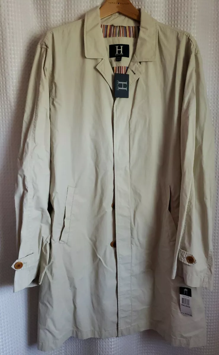 Tommy hilfiger 2024 tan coat