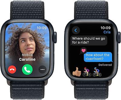 Apple Watch Series 9 GPS Aluminum Case - Sport Band Apple Watch Series 9 GPS Aluminum Case - Sport Band