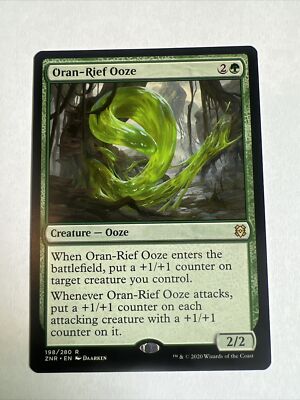 MTG Oran-Rief Ooze Zendikar Rising 198/280 Regular Rare