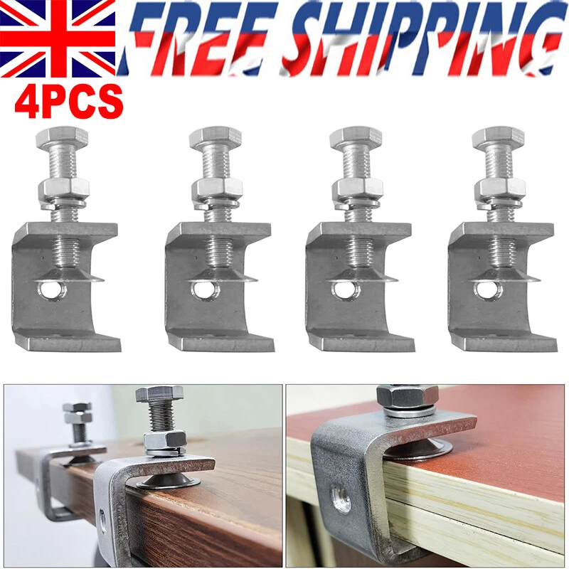 Stainless steel outlet c clamps