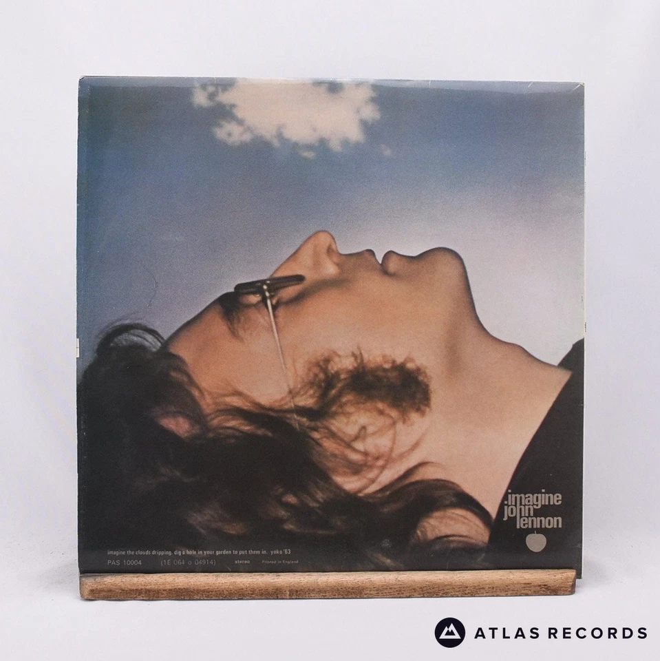 John Lennon Imagine 1U Porky LP Album Vinyl Record PAS 10004 - VG+/VG+ - Изображение 3 из 4