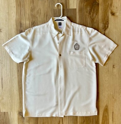 Vintage Disneyland Club 33 Devon & Jones Button Down Shirt. Retired Logo. Men LG