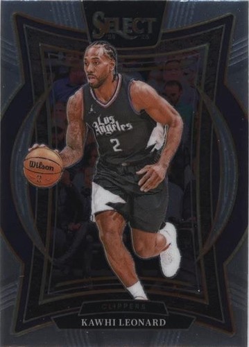 2024-25 Panini Select Kawhi Leonard COURTSIDE BLUE PRIZM SP