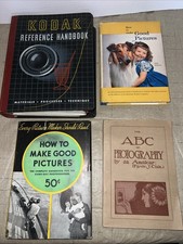 Vintage Lot Of Photography Books Kodak ABC Handbook Good Pictures