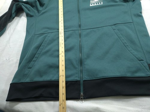 Philadelphia Eagles Nike Jacket Hoodie Double Extra Large Green Dri Fit Mens - Picture 4 of 9