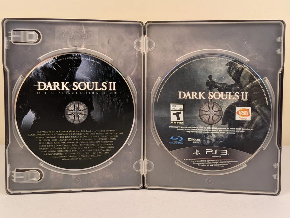 Dark Souls 2 II - Black Armor Edition Steel Book (PlayStation 3 PS3) No Manual🔥 - Image 3 of 4