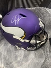 Justin Jefferson Full size Autographed Helmet