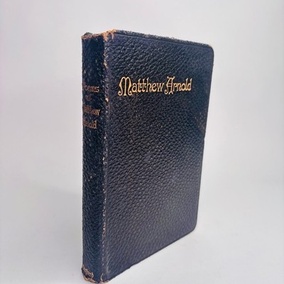 Poems of Matthew Arnold Oxford Edition Hardcover Exlibris Decorative Ornate Book