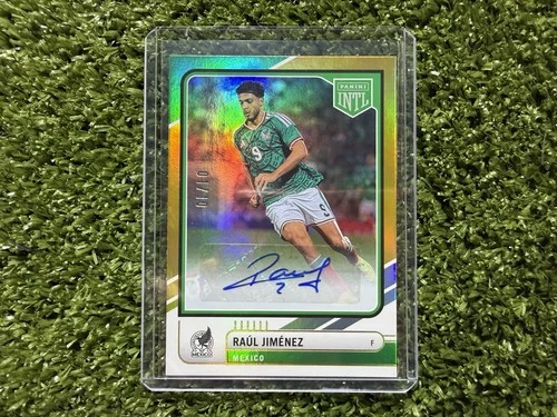 2026 Panini Intl Mexico Raul Jimenez Gold Auto /10