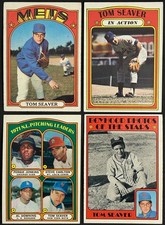 1972 Topps New York Mets Baseball Card Team Set All 47 Cards High #’s RC's
