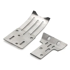 Front Rear Protective Plate Chassis Armor Set For Tamiya BB01 BBX BB-01 1/10 RC