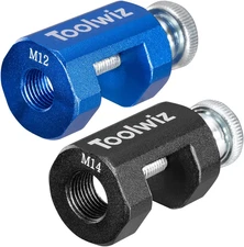 Toolwiz Spark Plug Gap Tool 2Pcs, High Precise Gapping Tool Adjustment Kit for 1