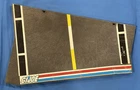 GI Joe USS Flagg Aircraft Carrier Stern Deck Original Part 1985 Hasbro