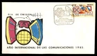 Mayfairstamps Mexico FDC 1983 international year of communications First Day Cov
