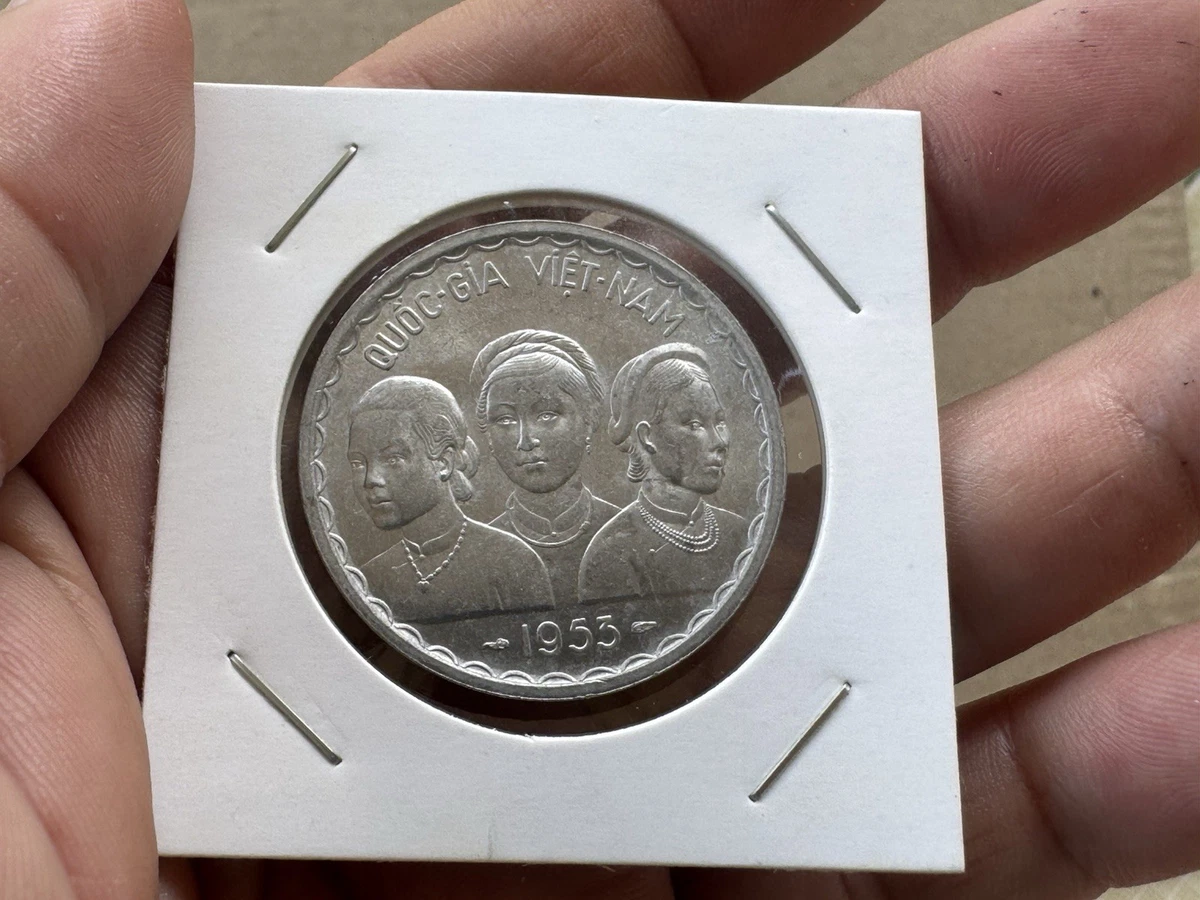 ベトナム 20スー硬貨☆1953年／未使用／3人の女性像／NGC MS64／ Viet Nam STATE OF SOUTH VIET NAM 20 Su KM 2 Prices & Values | NGC
