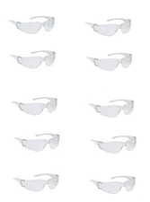 KleenGuard Element Safety Glasses (25627), Lightweight, Disposable X 10