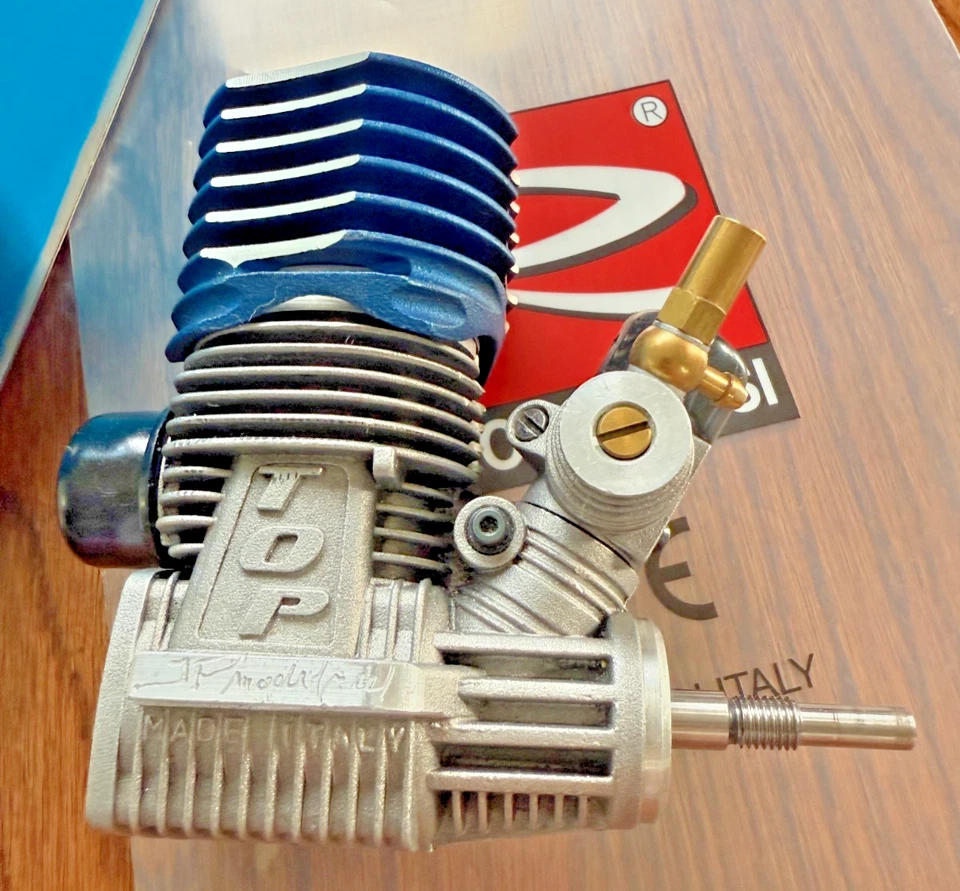 Very Rare Novarossi Top JP Modified .21 Onroad T PLUS 9 Port 14.5mm DLC Engine - Image 4 of 4