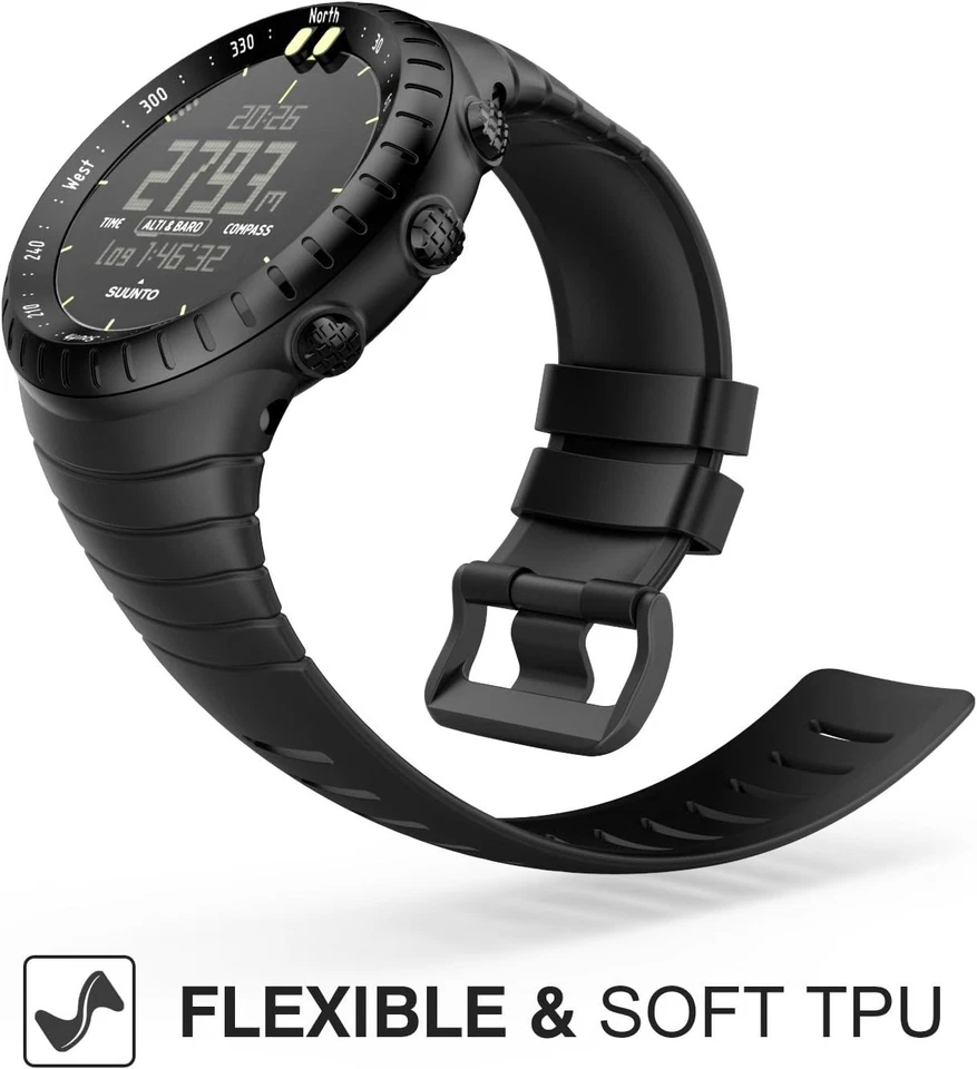 MoKo Watch Armband Kompatibel mit Suunto Core - TPU Sportarmband Uhr Band Str... - Bild 3 von 4