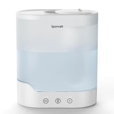 Humidifiers for Bedroom Home,2.5L Top Fill Cool Mist Air Humidifier for Large...