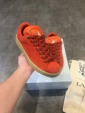 Lanvin x Future Curb suede sneakers Red Men’s EUR 43  / US 10 retail 790$