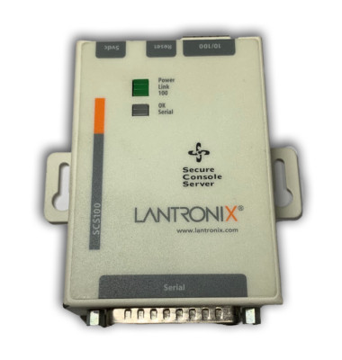 Lantronix SCS100 Secure Console Server (P/N: 700258387)