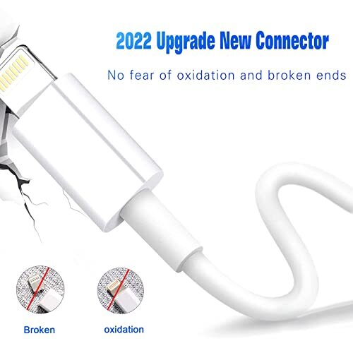 3Pack 6 Foot USB Fast Charging Charger Cable For iPhone 13 12 11Pro Max XS XR X - Bild 4 von 7