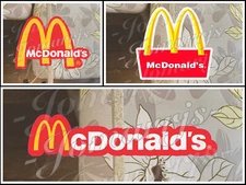 McDonald's Logo Brand Fast Food Vinyl Sticker Decal fan tumbler laptop