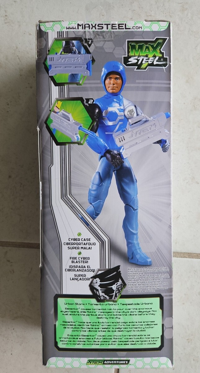Makino Max Steel Ataque Volador NEW RARE IMPORT MAX STEEL CYBER