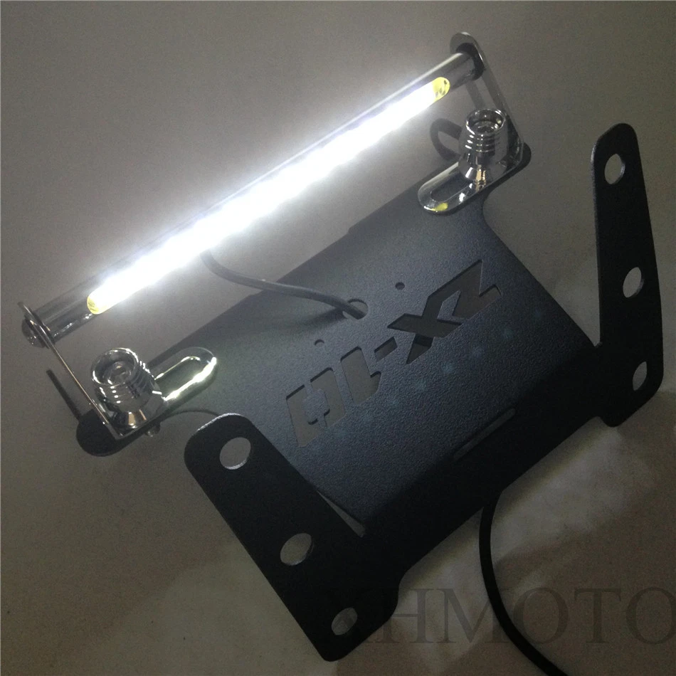 Luces LED negras guardabarros eliminador cola ordenada para Kawasaki Ninja ZX10R 2004-2006 Foto 2 de 4