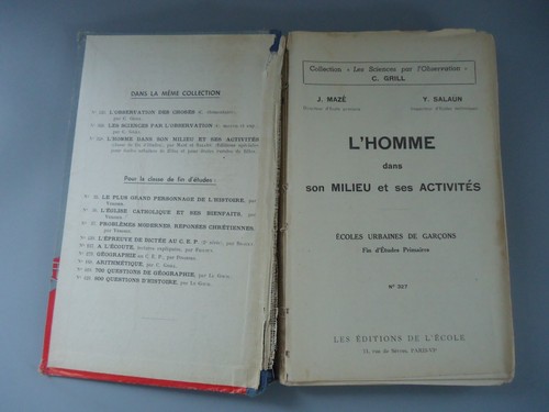 L'Homme dans son milieu et ses activités - J. Mazé - Y. Salaün - Ed. Ecole -1956 - Picture 7 of 16