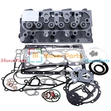 D1105 D1105-T-E3B Complete Cylinder Head with Full Gasket Kit for Kubota Bobcat