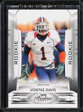 2009 Playoff Prestige #154 Vontae Davis NMT RC Rookie