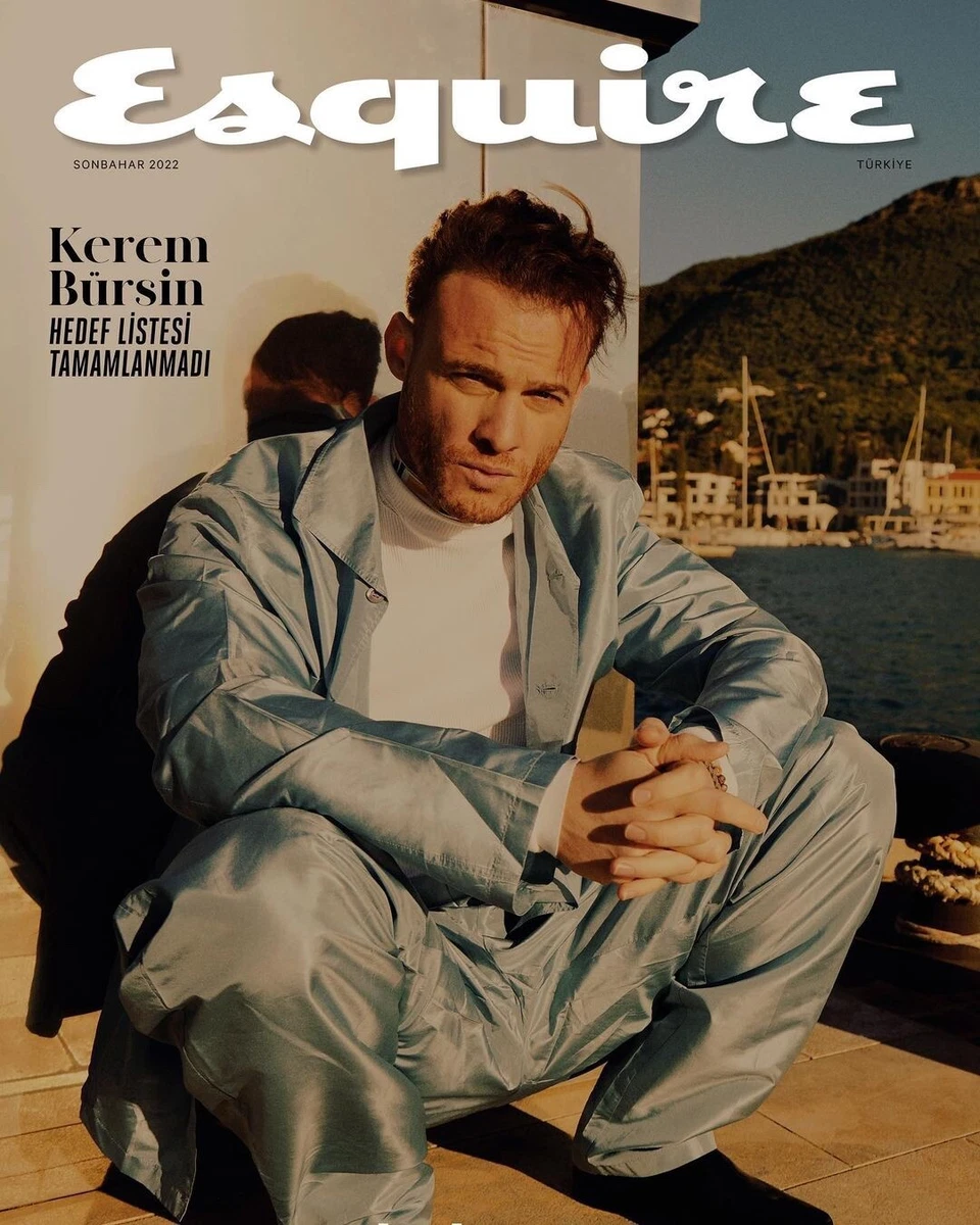 KEREM BURSIN ESQUIRE 2022 COVER Middle East TURKISH MAGAZINE RARE BRAND NEW  | eBay