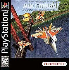 Jeu PS1 Air Combat - Complet Avec Manuel, En Bon état