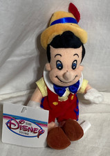 Vntg the Disney Store Mini Bean Bag Pinocchio 8"