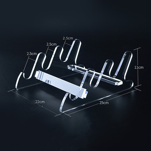 Universal Transparent Acrylic Game Keyboard Stands Convenient Removable Bracket - Afbeelding 2 van 6