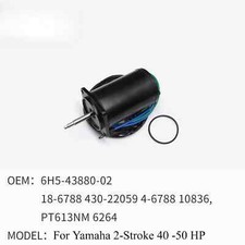 Trim inclinabile motore adatto per Yamaha 2 tempi 40-50 HP 6H5-43880-02 10836 18-6788