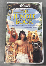 The Jungle Book (VHS, 1995) Clamshell Case