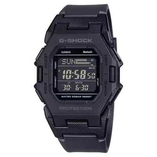 Casio G-Shock Black Resin Band Bluetooth Men's Watch GDB500-1