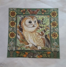 Melissa Shirley Designs Owl Needlepoint Canvas