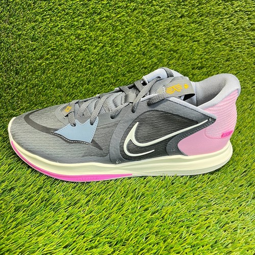 Nike Kyrie 5 Low Preservation Mens Size 13 Gray Pink Basketball Shoes Sneakers - Picture 3 of 10